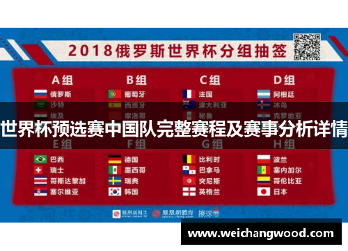 世界杯预选赛中国队完整赛程及赛事分析详情